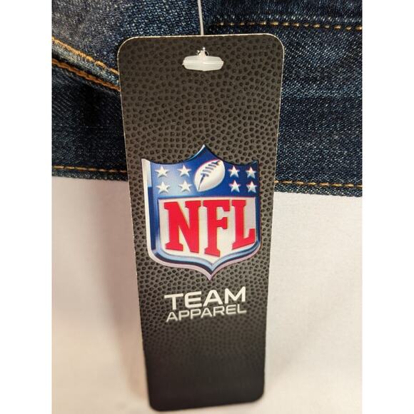 Levis Mens NFL Green Bay Packers Navy Blue Denim Jean Trucker Jacket 3XL NWT NOS - Picture 8 of 15